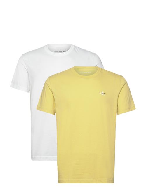 Calvin Klein Jeans 2 Pack Monologo T-Shirt Calvin Klein Jeans Yellow