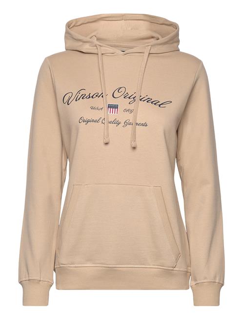 VINSON Vin Sweat Hoodie Majse Women VINSON Beige