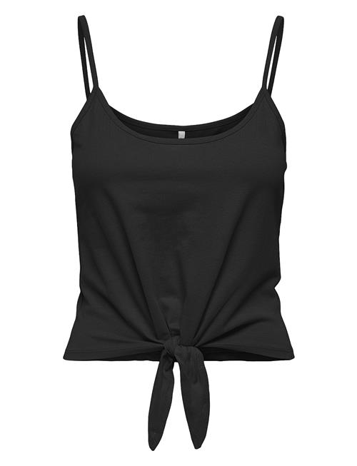 Onlmay S/L Knot Short Stripe Top Jrs ONLY Black