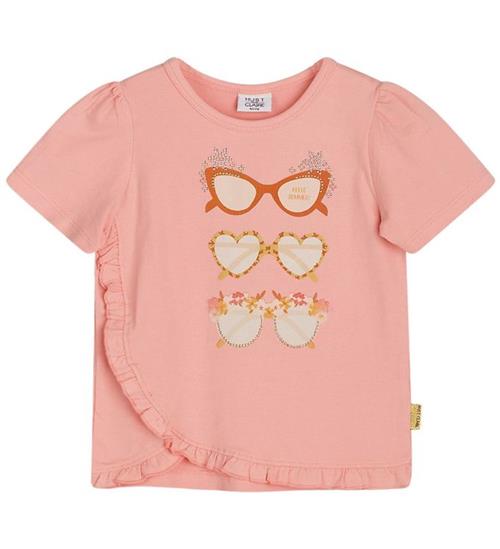 Se Hust and Claire Hust and Claire T-shirt - Artina - Shrimp m. Solbriller ved KidsWorld