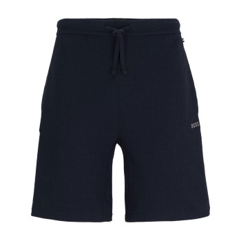 Se BOSS Waffle Shorts Mørkblå XX-Large Herre ved Timarco