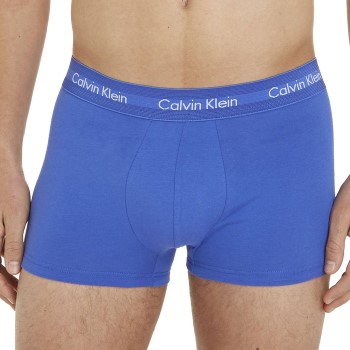 Calvin Klein 3P Cotton Stretch Low Rise Trunks Flerfarvet-2 bomuld Small Herre