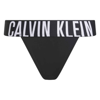 Calvin Klein Trusser Intense Power Micro High Leg Thong Sort polyamid Medium Dame