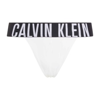 Calvin Klein Trusser Intense Power Micro High Leg Thong Hvid polyamid Small Dame