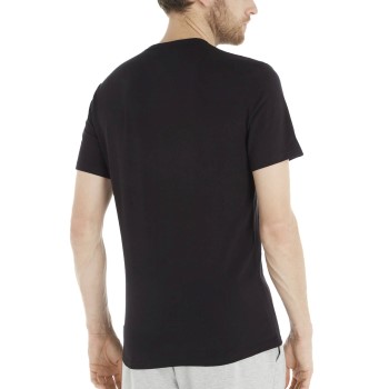 Calvin Klein 2P Modern Cotton Stretch Crew Sort bomuld X-Small Herre