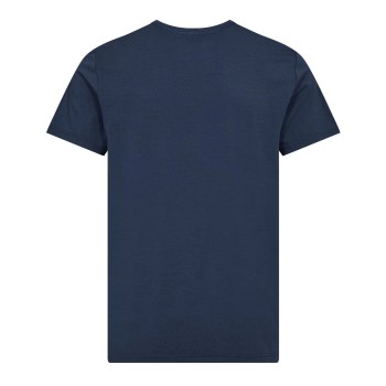 Dovre O Neck T Shirt Mørkblå Large Herre