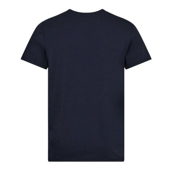 Se Dovre O Neck T Shirt Marineblå Small Herre ved Timarco