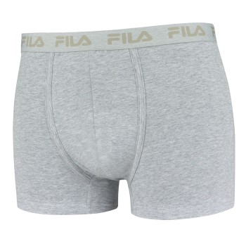 FILA 2P Cotton Boxers Grå bomuld Medium Herre