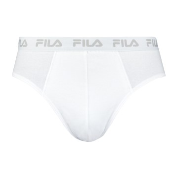 FILA Cotton Brief Hvid bomuld Medium Herre