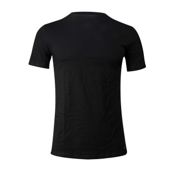 Se FILA Round Neck T-Shirt Sort bomuld Medium Herre ved Timarco