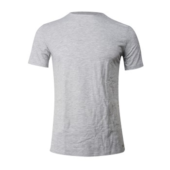 Se FILA Round Neck T-Shirt Grå bomuld Medium Herre ved Timarco