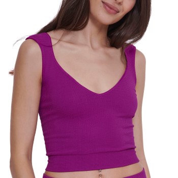 Sloggi EVER Infused Multi Crop Top Fuchsia Medium Dame