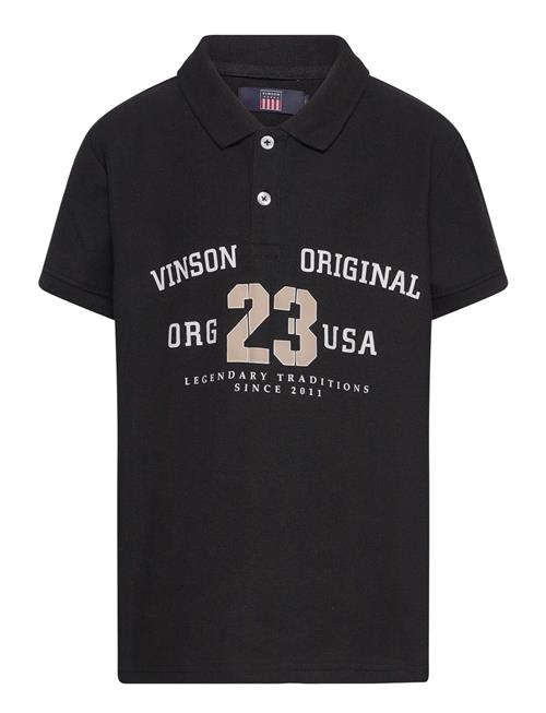 VINSON Kit Reg Cot Vin Jr Polo VINSON Black