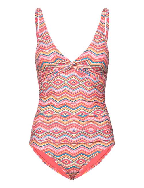 Panos Emporio Zigzag Simi Swimsuit Panos Emporio Pink