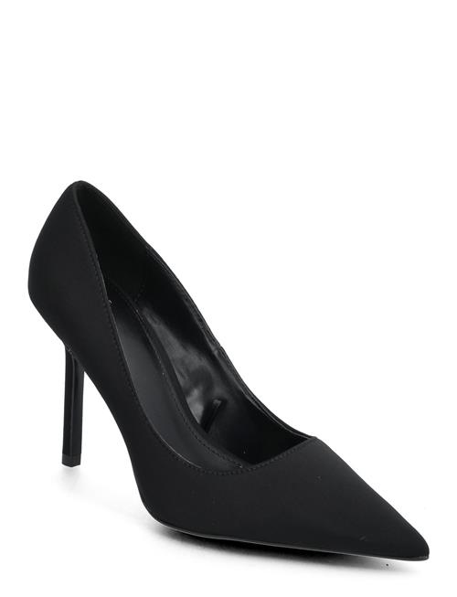 Mango Pointed Toe Heel Shoes Mango Black