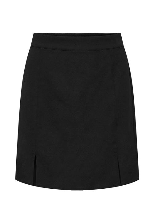 ONLY Onlnova Life Lux Taylor Slit Skirt Solid ONLY Black