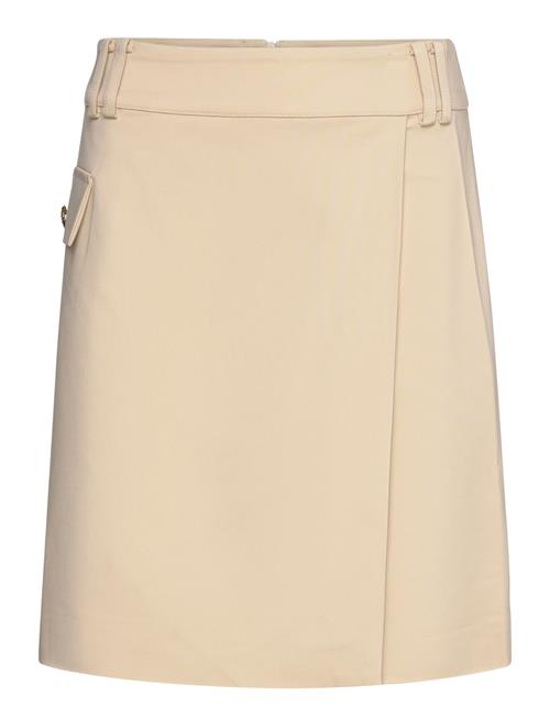 Coster Copenhagen Short Skirt With Utility Details Coster Copenhagen Cream