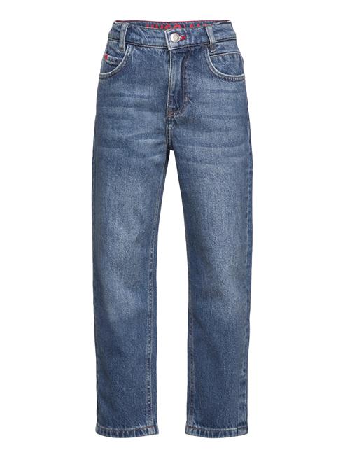 Se Hugo Kids Denim Trousers Hugo Kids Blue ved Booztlet