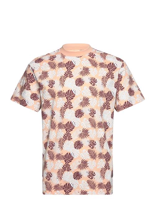 Tom Tailor Relaxed Aop T-Shirt Tom Tailor Cream