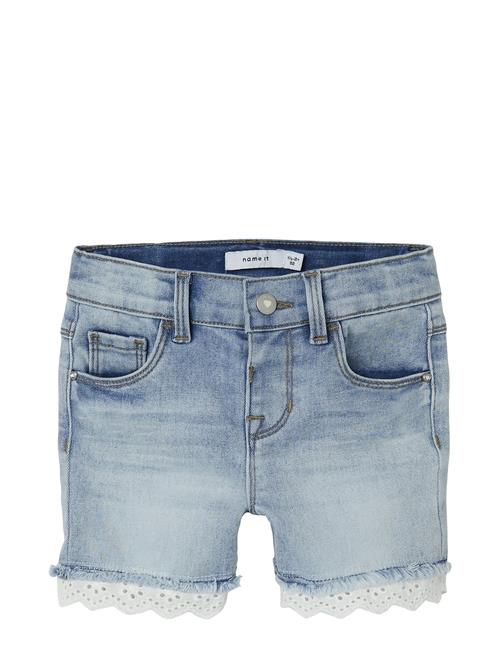 Nmfsalli Slim Dnm Shorts 5399-On F Name It Blue