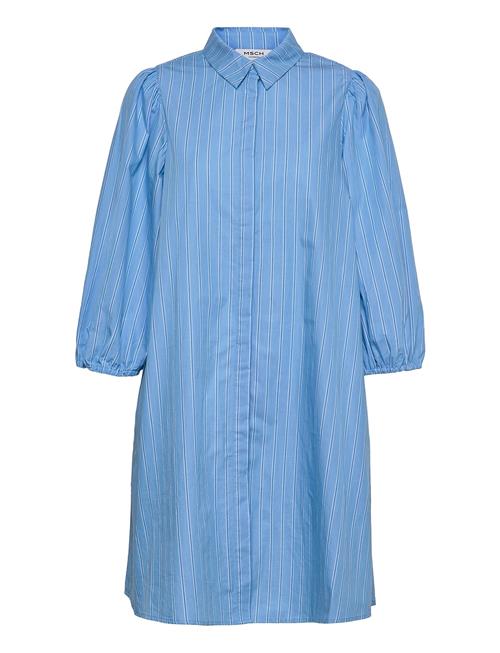 MSCH Copenhagen Petronia 3/4 Shirt Dress Stp MSCH Copenhagen Blue