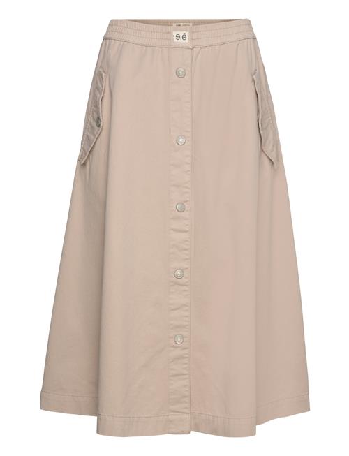 Essophia Midi Skirt Esme Studios Beige