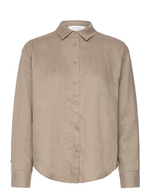 Linen Shirt Rosemunde Brown