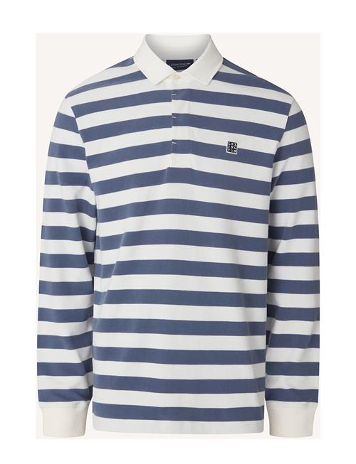 Se Lexington Clothing Ron Bretton Rugby Shirt Lexington Clothing Blue ved Booztlet