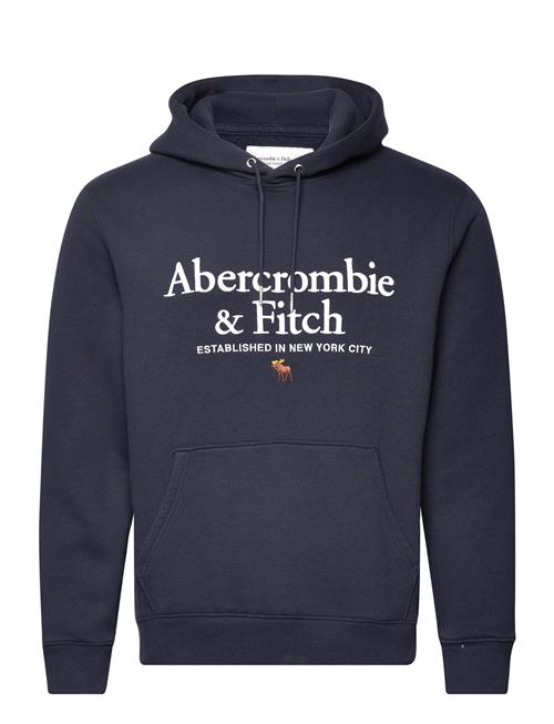 Se Abercrombie & Fitch Anf Mens Sweatshirts Abercrombie & Fitch Navy ved Booztlet