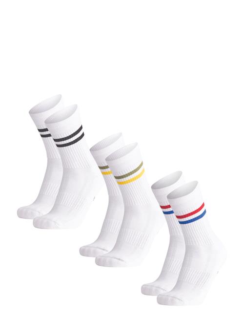 Tennis Performance Crew Socks 3 Pack Danish Endurance White