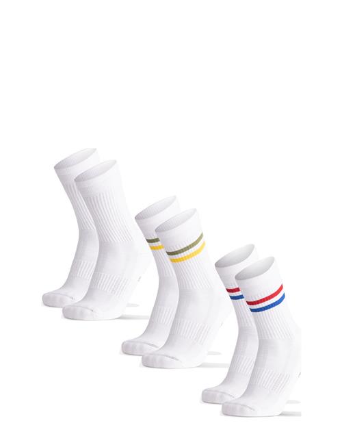 Tennis Performance Crew Socks 3 Pack Danish Endurance White