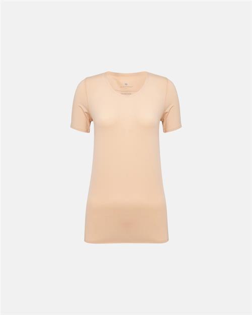 T-shirt | Recycled polyester | Nude