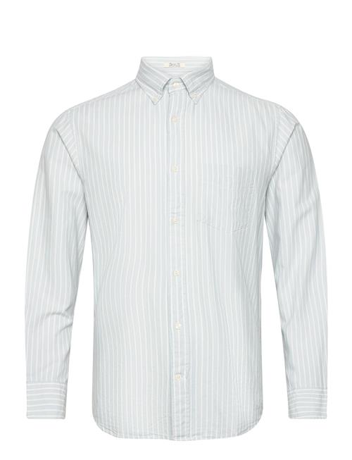 Reg Archive Oxford Stripe Shirt GANT Blue