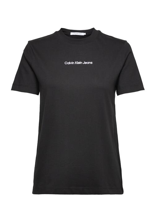 Calvin Klein Jeans Institutional Straight Tee Calvin Klein Jeans Black