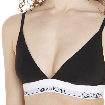 Calvin Klein Bh Modern Cotton Triangle Unlined Sort X-Small Dame