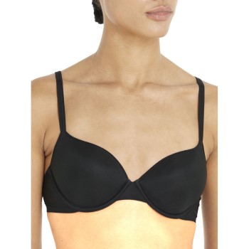 Calvin Klein Bh Sheer Marquisette T-shirt Bra Sort A 80 Dame