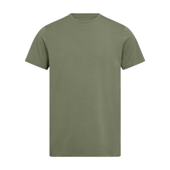 Se Resteröds R Neck Bamboo T Shirt Grøn Medium Herre ved Timarco