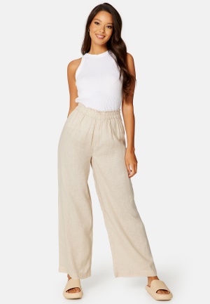 ONLY Tokyo HW Linen Blend Pant Moonbeam XS/34