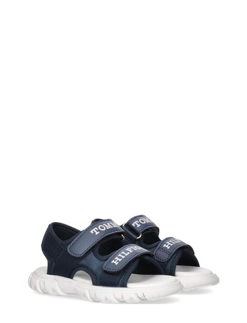 Logo Velcro Sandal Tommy Hilfiger Blue