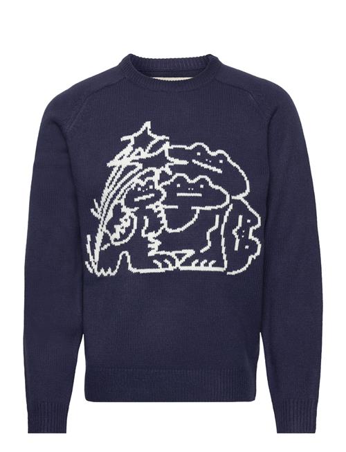 Taikan Taikan By Joshua "Frogs" Knit Sweater-Navy Taikan Navy