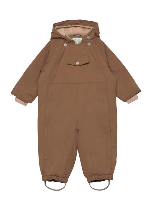 MINI A TURE Wisti Fleece Lined Snowsuit. Grs MINI A TURE Brown