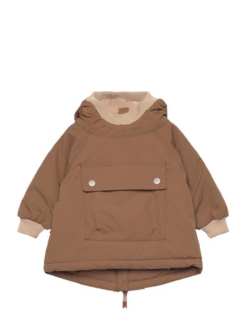 Baby Wen Fleece Lined Winter Anorak. Grs MINI A TURE Brown