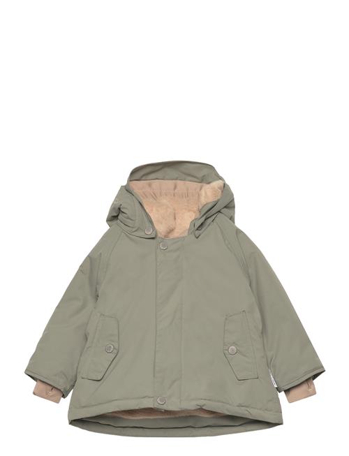 MINI A TURE Wally Fleece Lined Winter Jacket. Grs MINI A TURE Green