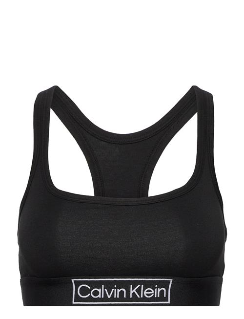 Se Calvin Klein Unlined Bralette Calvin Klein Black ved Booztlet