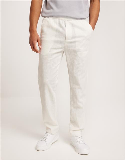 Ciszere Harlow linen trousers Hørbukser Hvid