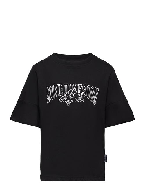 Sometime Soon Stsdebbie T-Shirt S/S Sometime Soon Black