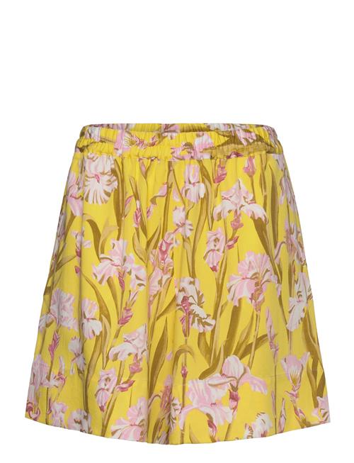 Iris Print Pull On Shorts GANT Yellow