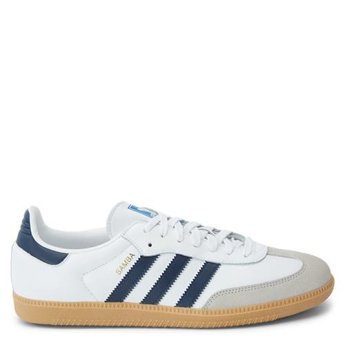 Se Adidas Originals Samba Og If3814 Hvid/blå ved Quint