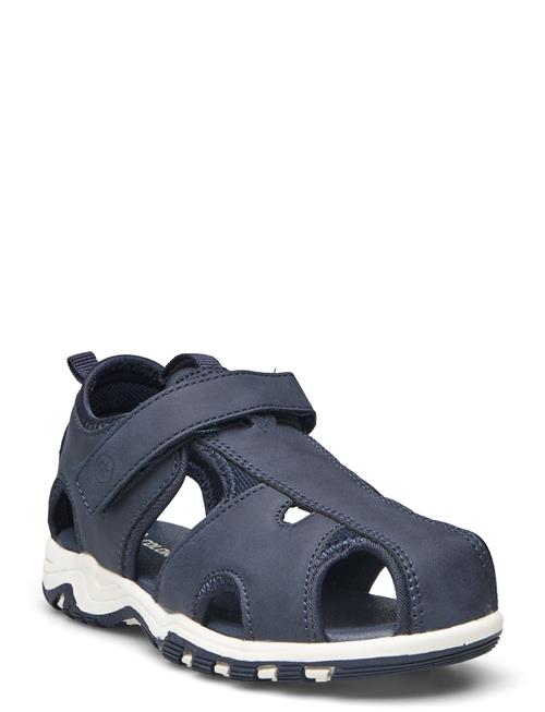 Color Kids Baby Sandals W. Velcro Strap Color Kids Navy