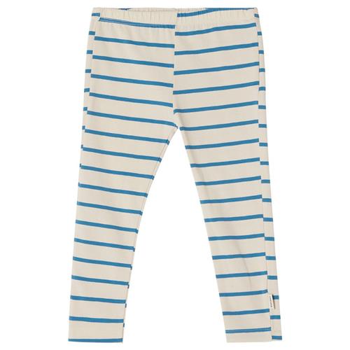 Se Kuling GOTS Serrai Stribede Leggings Blå | Blå | 98/104 cm ved Babyshop